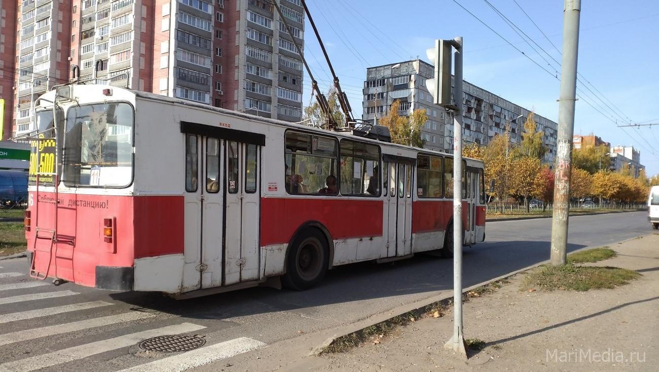 Временно изменена схема движения магистральных троллейбусов № м5 и № м12 |  Новости Йошкар-Олы и РМЭ