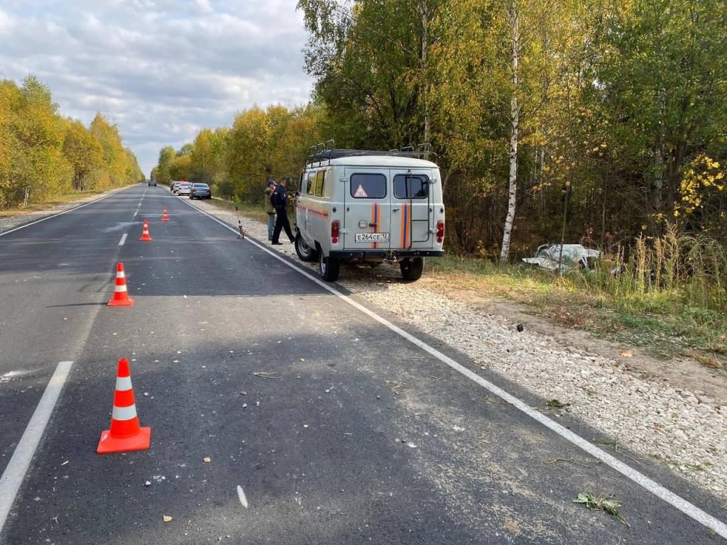 В Звениговском районе в ДТП погибла 32-летняя женщина-водитель | Новости  Йошкар-Олы и РМЭ