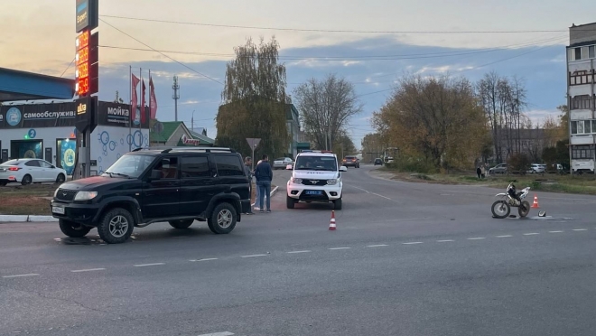 В ГАИ сообщили подробности ДТП в Волжске, где пострадал юный питбайкер