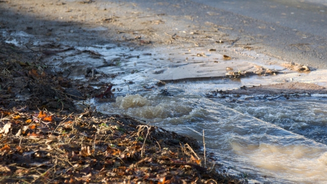 Очередная авария на водопроводе в селе Новые Параты