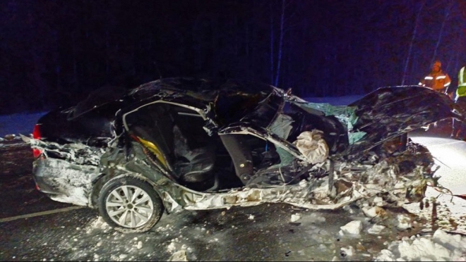 В Марий Эл 21-летний водитель выехал на встречку и протаранил Toyota