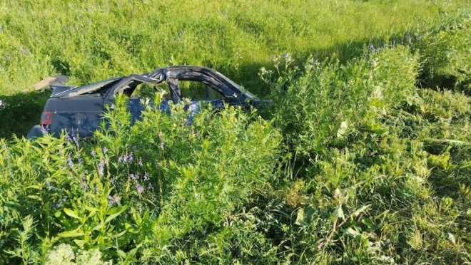 В Советском районе пьяный водитель оказался в кювете