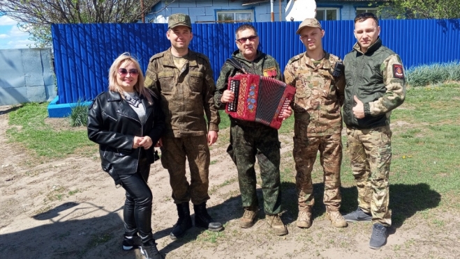 Артисты Марий Эл выступили на передовой