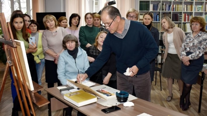 В музее ИЗО пройдёт мастер-класс известного марийского художника