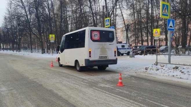 В Йошкар-Оле водитель маршрутки сбил 11-летнюю школьницу