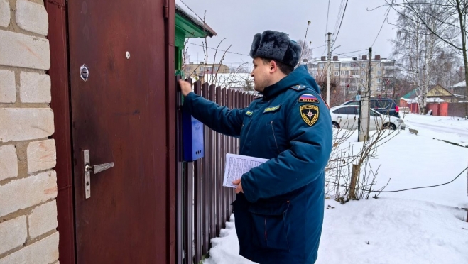 Спасатели Марий Эл проводят инструктажи по пожарной безопасности