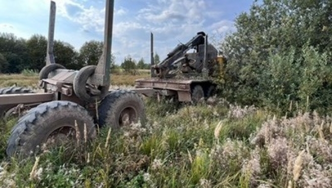 В Мари-Турекском районе пьяный водитель грузовика оказался в кювете