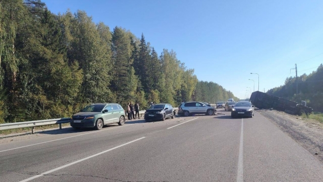 В массовом ДТП в Медведевском районе среди пострадавших трое детей