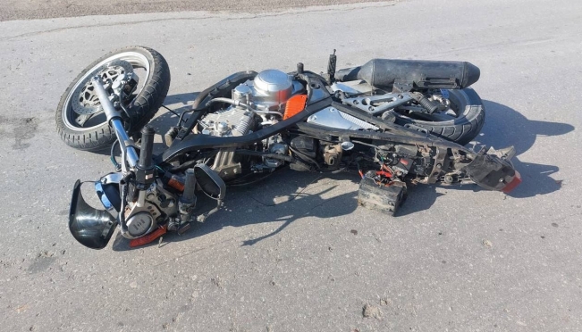 В Юрино мотоциклист сбил девочку-велосипедистку и пешехода