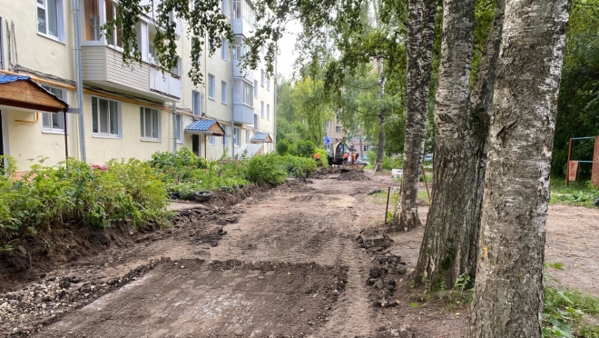 В Йошкар-Оле преображают дворы