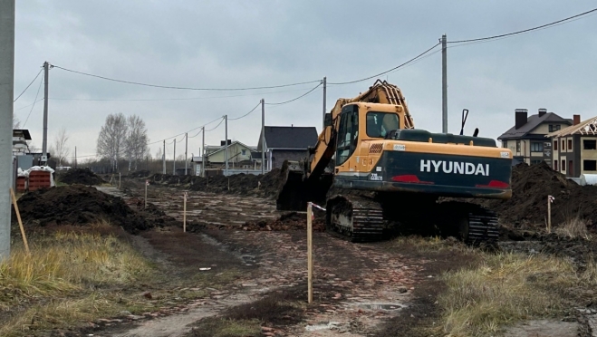 В пригороде Йошкар-Олы реконструируют Янтарную и Изумрудную улицы