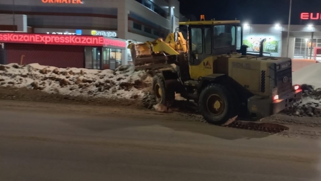 За зиму из Йошкар-Олы вывезено уже 180 тысяч кубов снега