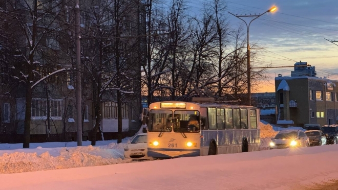 В Йошкар-Оле временно поменяется схема движения троллейбуса №1