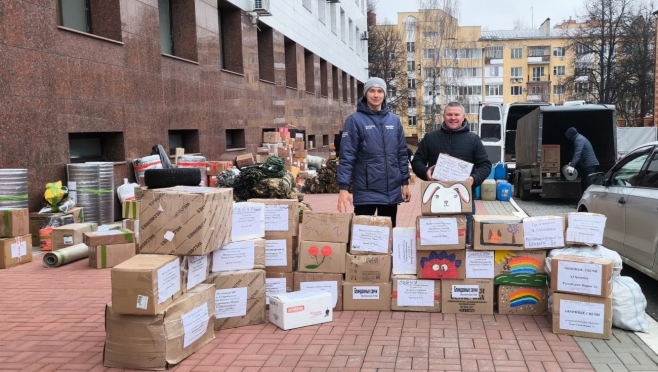 Народные полки Оршанского района собрали бойцам СВО очередные посылки