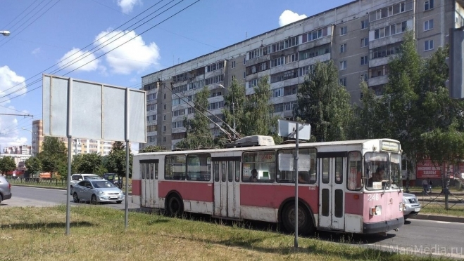 Четыре троллейбусных маршрута в Йошкар-Оле поменяют на несколько дней схему движения