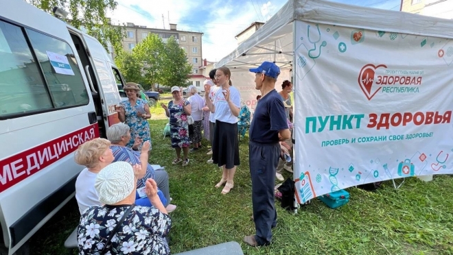 «Пункты здоровья» развернутся в ряде дворов Йошкар-Олы, Нольки и Семёновки