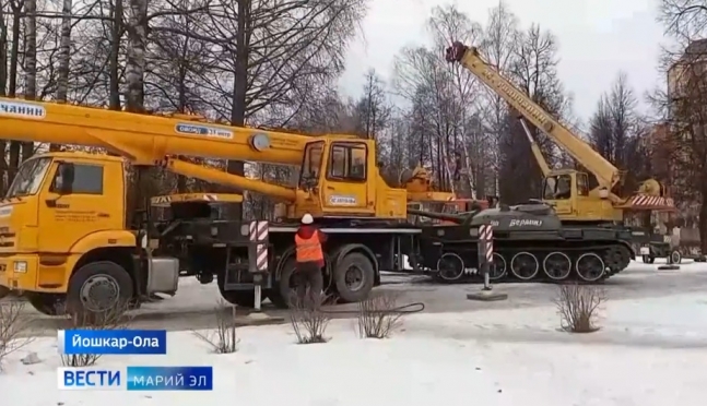 Танк «Т-55» примет участие в военном параде на 9 Мая в Йошкар-Оле