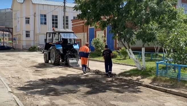 В Йошкар-Оле приступили к ремонту дворов по улице Йывана Кырли