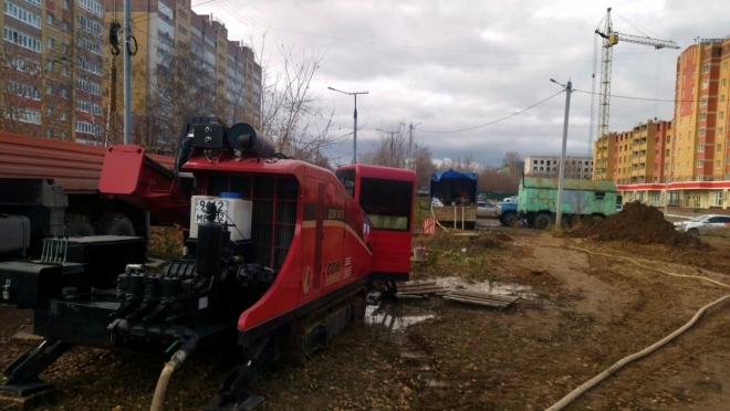 На улице Ползунова в Йошкар-Оле меняют изношенные сети водопровода