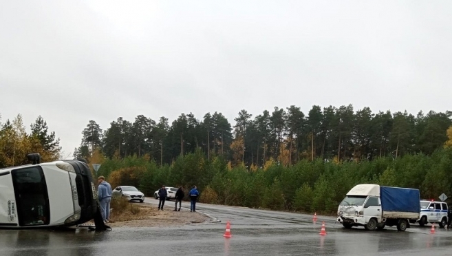 Руководство Управления ГИБДД выезжало на ДТП в Звенигово