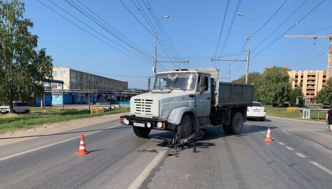 В Медведевском районе водитель «ЗИЛа» наехал на велосипедиста