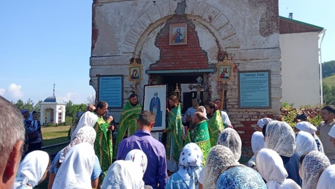 В одном из сёл Марий Эл провели литургию на горномарийском языке