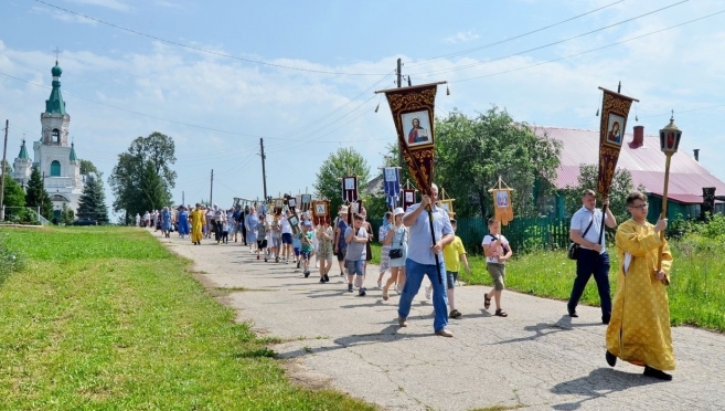 В Оршанском районе прошёл детский крестный ход