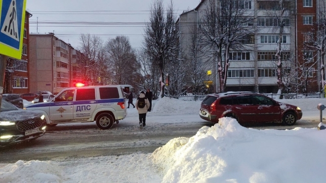 В Медведево на пешеходном переходе сбили школьницу