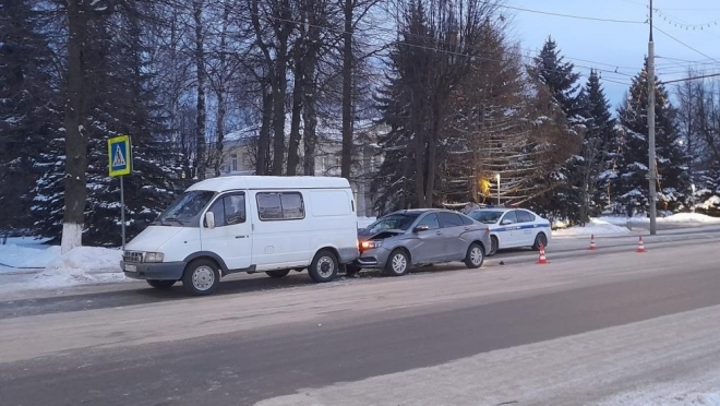 В Медведево в ДТП пострадала женщина