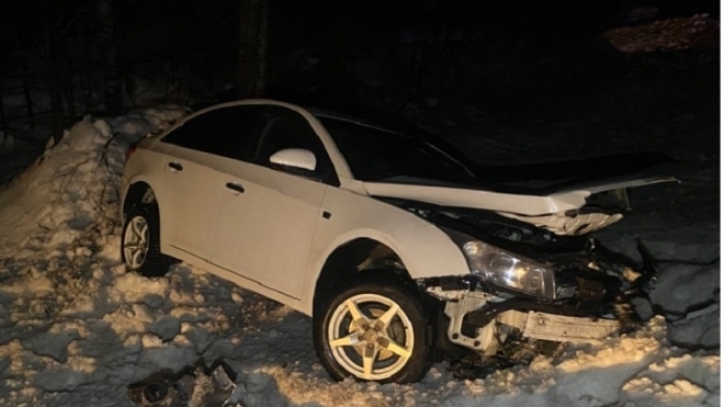 В Марий Эл на трассе Поветлужье иномарка с маленьким ребёнком съехала в кювет