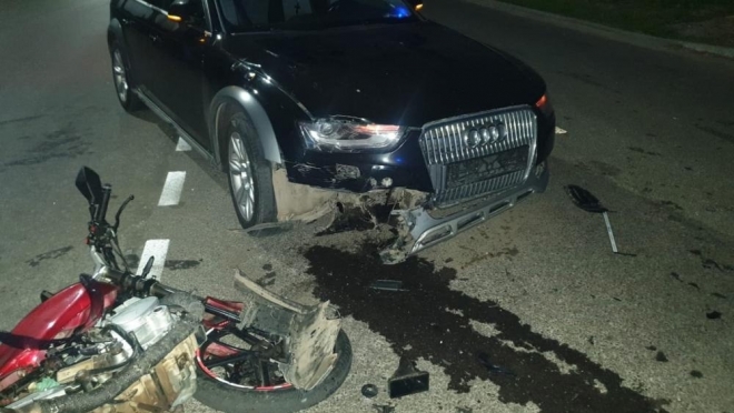 В Козьмодемьянске нетрезвый водитель иномарки сбил подростка за рулём мотоцикла