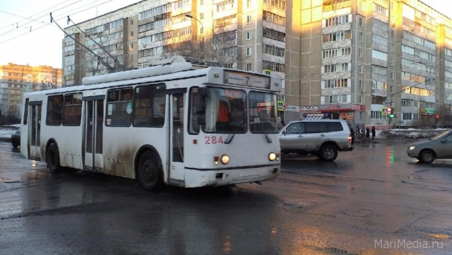 На следующей неделе в Йошкар-Оле будет продлён режим движения троллейбусов