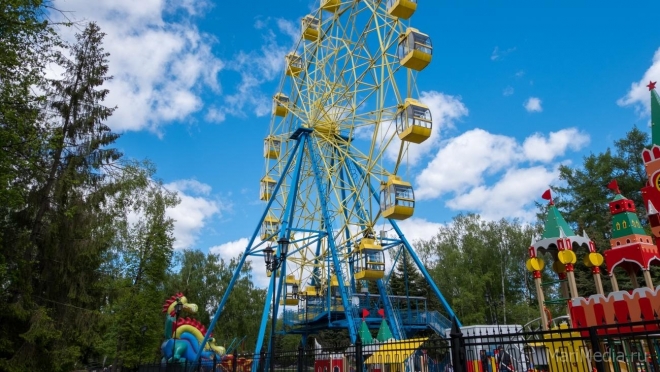 В Центральном парке культуры в Йошкар-Оле закрыли часть аттракционов